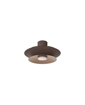 PATAGONIA * PLAFÓN / VENTILADOR  - CAFE + COBRE CEPILLADO